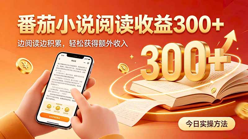 全自动番茄挂机玩法，日入300+边阅读边积累，轻松获得额外收入-保成圈-山云人力,分享创业咨询_最新网络项目资源
