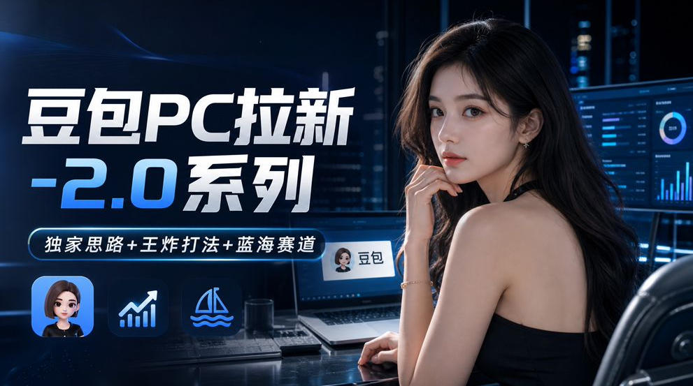 豆包PC拉新2.0系列-独家思路+王炸打法+蓝海赛道-保成圈-山云人力,分享创业咨询_最新网络项目资源