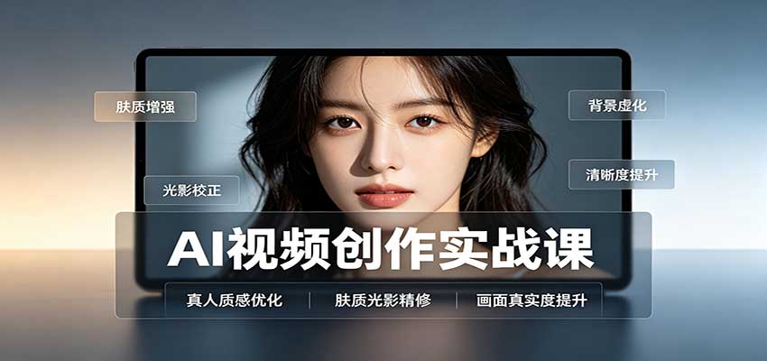AI视频创作实战课：人物面部情绪调试，真人质感优化，提示词模板与变现方向-保成圈-山云人力,分享创业咨询_最新网络项目资源