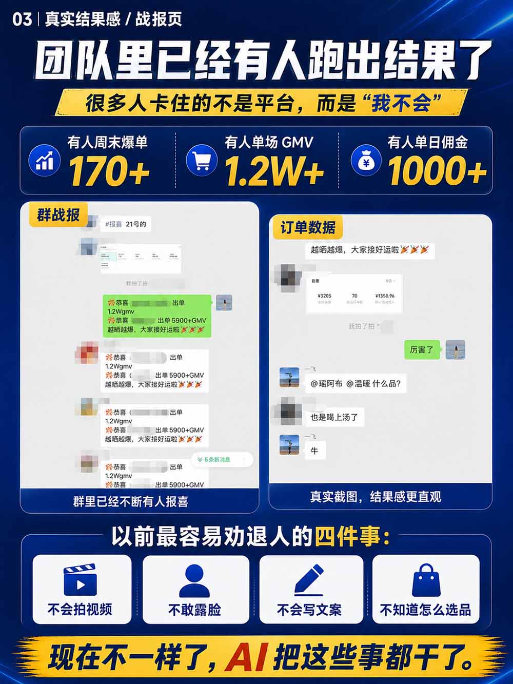 图片[5]-2026视频号AI爆品带货训练营-9月开课｜不露脸不直播，AI做视频发视频号，有人下单，你赚佣金，轻松单日佣金1000+-保成圈-山云人力,分享创业咨询_最新网络项目资源