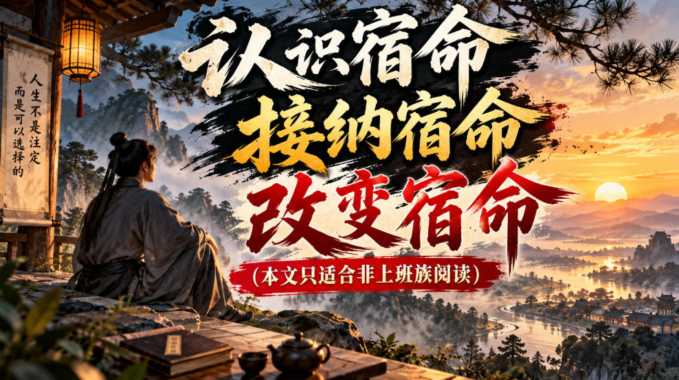 某公众号付费文章：认识宿命，接纳宿命，改变宿命(本文只适合非上班族阅读)-保成圈-山云人力,分享创业咨询_最新网络项目资源