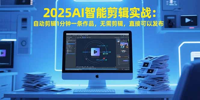 2025AI智能剪辑实战：自动剪辑1分钟一条作品，无需剪辑，直接可以发布-保成圈-山云人力,分享创业咨询_最新网络项目资源