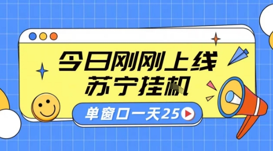 苏宁全自动采集挂G项目 稳定可批量 单窗口收益30+ 附教程【揭秘】-保成圈-山云人力,分享创业咨询_最新网络项目资源