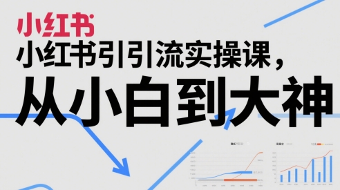 小红书引流实操课，从小白到大神-保成圈-山云人力,分享创业咨询_最新网络项目资源