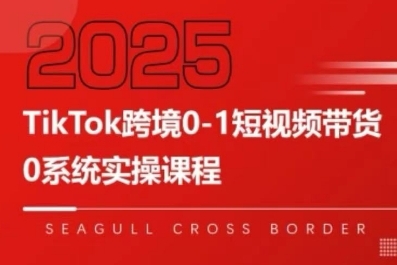 TikTok跨境0-1短视频带货，系统拆解TikTok跨境带货全链路，实现跨境可持续盈利-保成圈-山云人力,分享创业咨询_最新网络项目资源