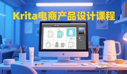 大梦老师·Krita电商产品设计课程-保成圈-山云人力,分享创业咨询_最新网络项目资源