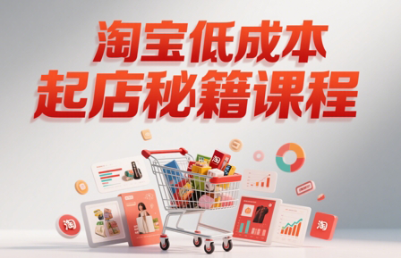 子枫老师·淘宝低成本起店系统课-保成圈-山云人力,分享创业咨询_最新网络项目资源