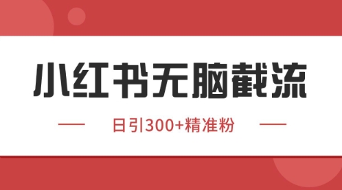 小红书只要你有同行就能获客，独家野路子获客玩法，暴力截流【揭秘】-保成圈-山云人力,分享创业咨询_最新网络项目资源