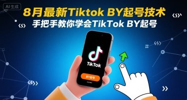 8月最新Tiktok搬运起号技术，手把手教你学会TikTok搬运起号-保成圈-山云人力,分享创业咨询_最新网络项目资源