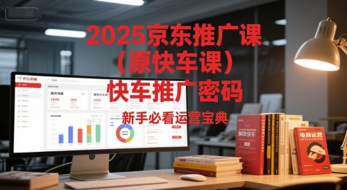 2025京东推广课(原快车课)解锁京东快车推广密码，新手必看运营宝典-保成圈-山云人力,分享创业咨询_最新网络项目资源