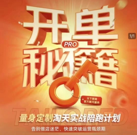 淘宝开单秘籍PRO，量身定制淘天实战陪跑计划，告别做店迷茫、快速突破运营瓶颈期(更新6月)-保成圈-山云人力,分享创业咨询_最新网络项目资源