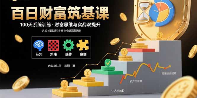 百日财富筑基课：认知+策略+实操+案例拆解  实现从创富到守富全周期能力-保成圈-山云人力,分享创业咨询_最新网络项目资源