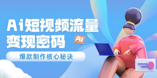 Ai短视频流量密码，爆款制作核心秘诀，120万案例深度解析-保成圈-山云人力,分享创业咨询_最新网络项目资源