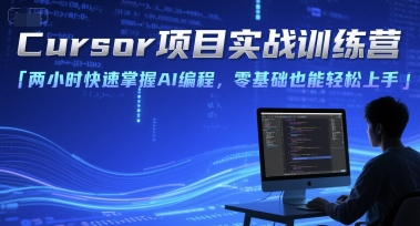 Cursor项目实战训练营，两小时快速掌握AI编程，零基础也能轻松上手-保成圈-山云人力,分享创业咨询_最新网络项目资源