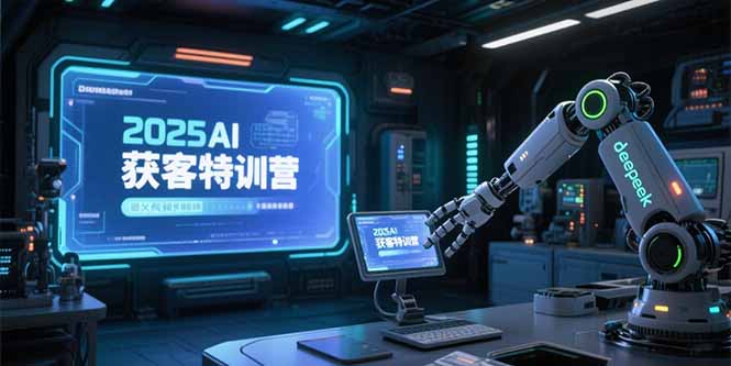 2025AI获客特训营，AI图文视频全制作，deepseek工具实操教学-保成圈-山云人力,分享创业咨询_最新网络项目资源